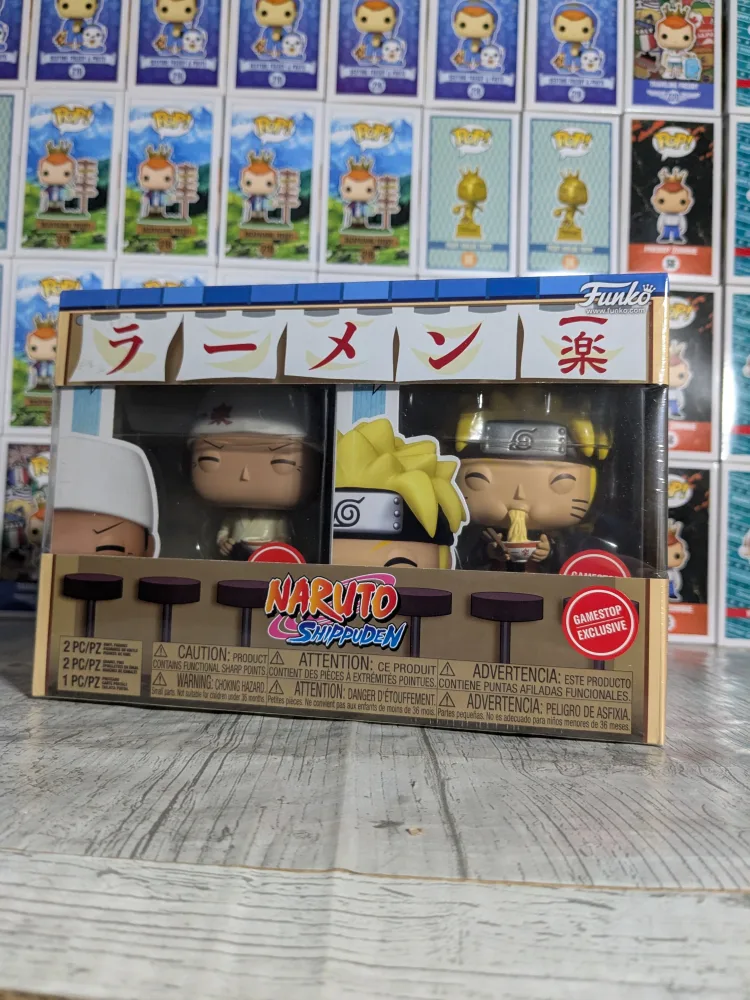 Funko pop - Naruto Shippuden Collector Box (GameStop)