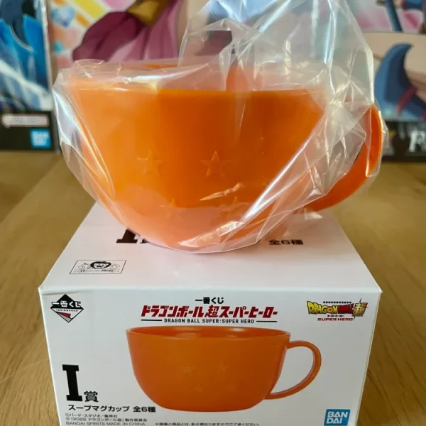 Dragon Ball Super: Super Hero – Mug plastique orange Dragon Ball Étoiles Ichiban Kuji (Prize I)