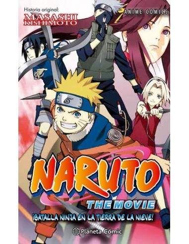 NARUTO ANIME COMIC 2 BATALLA NINJA EN LA TIERRA DE LA NIEVE