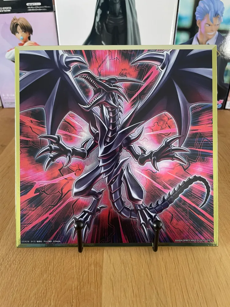 Yu-Gi-Oh! – Shikishi Red Eyes Black Dragon Ichiban Kuji Vol. 4 The Divine Beasts Manifest 20×20 cm