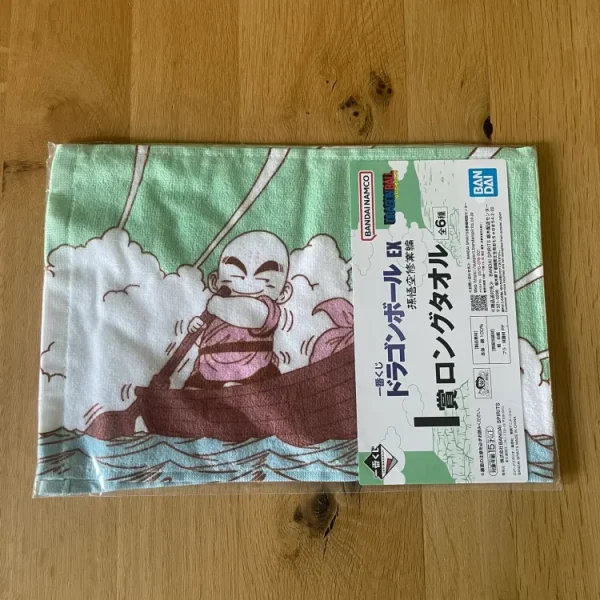 Dragon Ball - Krillin long towel 21x60 cm - Ichiban Kuji EX Son Goku Shugyou-hen Lot I