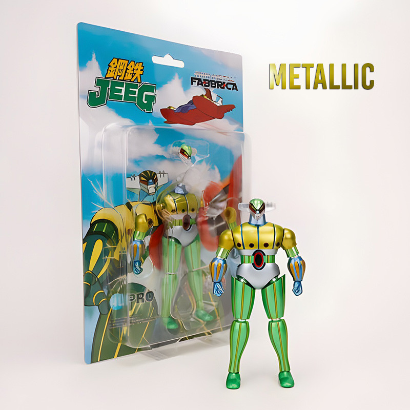 KOTETSU JEEG Figurine Jeeg Mini Metal Fabbrica Metallic HL PRO