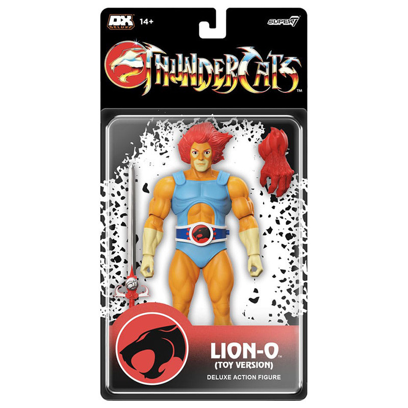 COSMOCATS Figurine Starlion / Lion-O Toy Version Deluxe Action Figure Super7