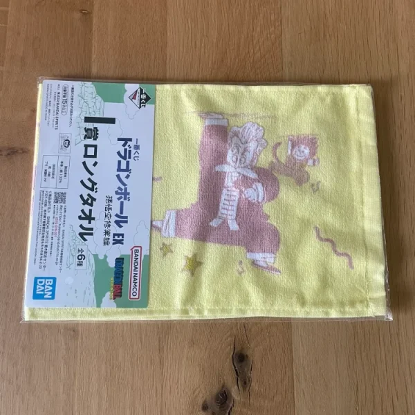 Dragon Ball - Serviette longue Son Goku & Jackie Chun 21x60 cm - Ichiban Kuji EX Son Goku Shugyou-hen Lot I