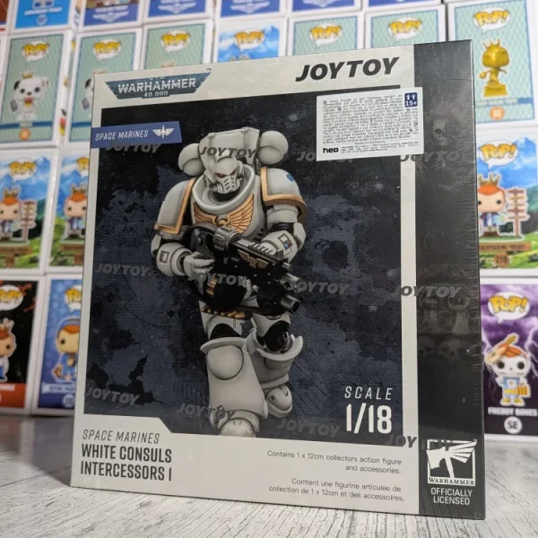 JoyToy Warhammer 40k - Space Marines White Consuls Intercessors 1 (12cm)