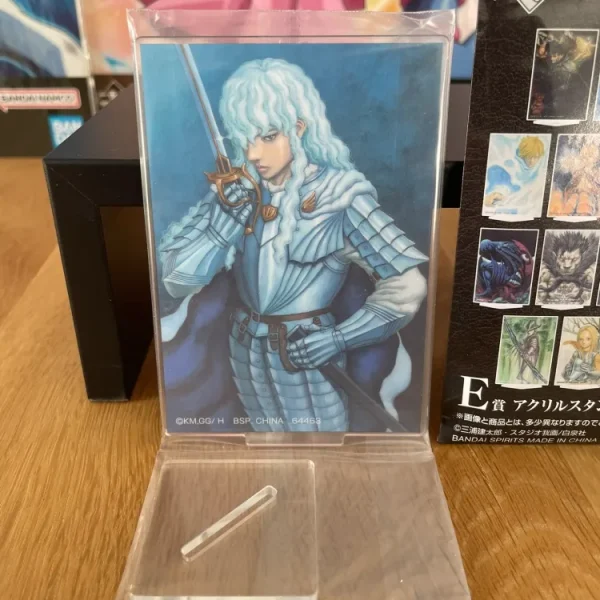 Berserk – Griffith Ichiban Kuji Unmei ni Aragau, Kuroi Kenshi Acrylic Stand 10 cm