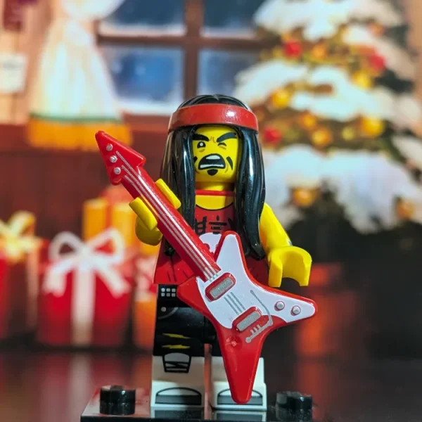 LEGO Minifigures - Gong & Guitar Rocker