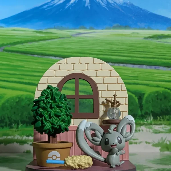 Re-Ment Pokémon - Chinchidou / Minccino - DesQ Relaxing Home