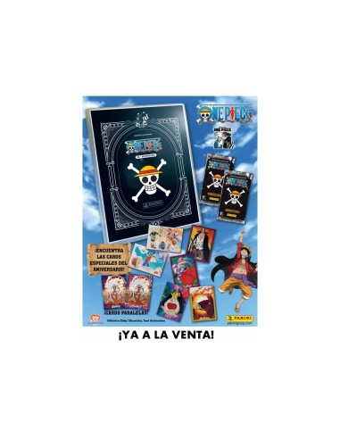 Pack lanzamiento One Piece 25 aniversario de Panini