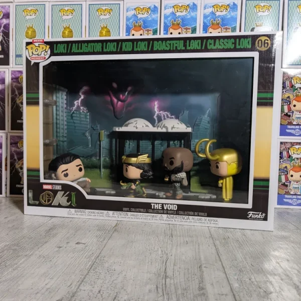 Funko pop Deluxe Marvel Studios Loki #06 - The Void (Damaged Box)