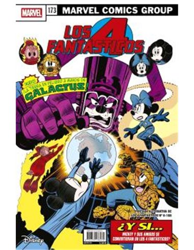 LOS 4 FANTASTICOS 06 (PORTADA ALTERNATIVA DISNEY FANTASTIC FOUR 173)