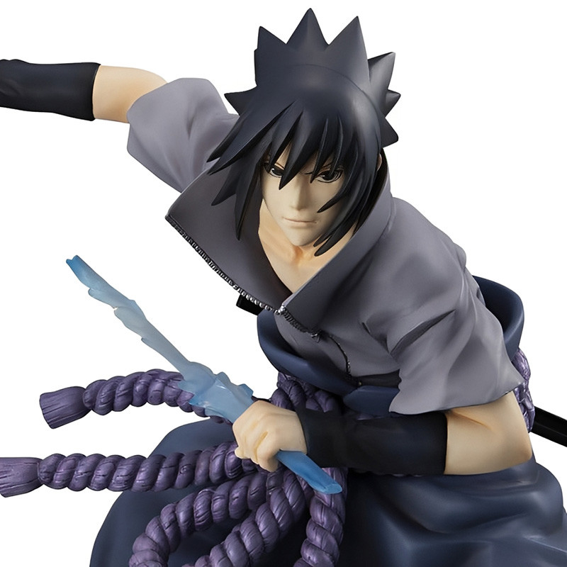 NARUTO SHIPPUDEN Figurine Sasuke Uchiha Great Ninja War Version G.E.M. Reissue Megahouse
