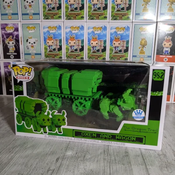 Funko pop Rides #982 - Oxen and wagon