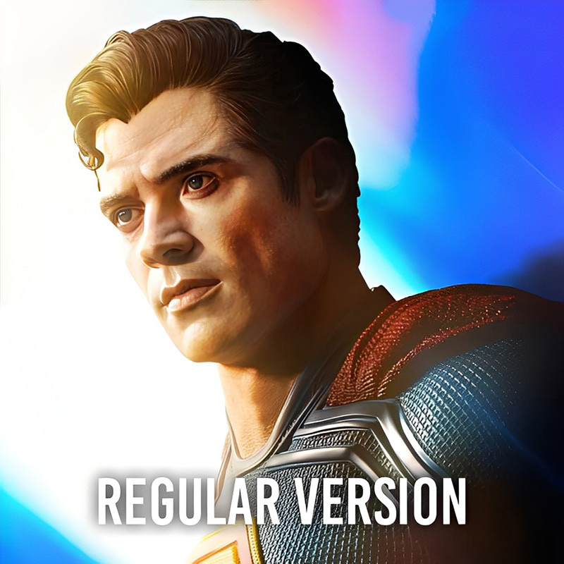 SUPERMAN 2025 Statue Superman & Krypto Real Elite Masterline Prime 1 Studio