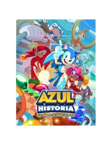 AZUL HISTORIA LA GENESIS DE SONIC EL ERIZO