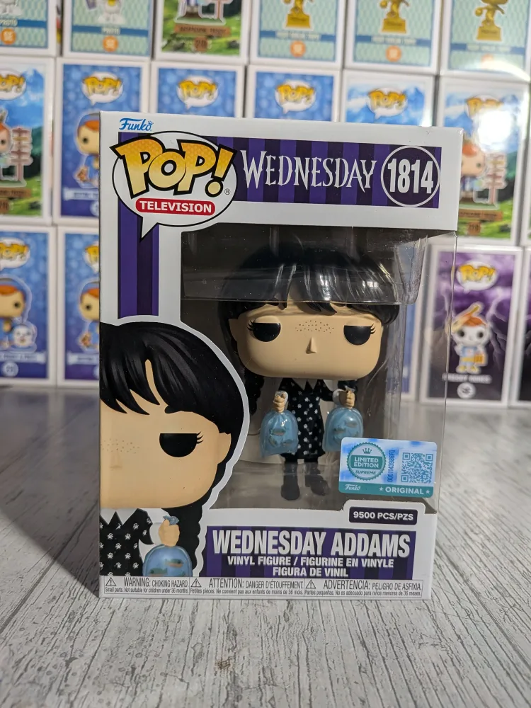Funko pop Wednesday #1814 - Wednesday Addams (9500PCS)