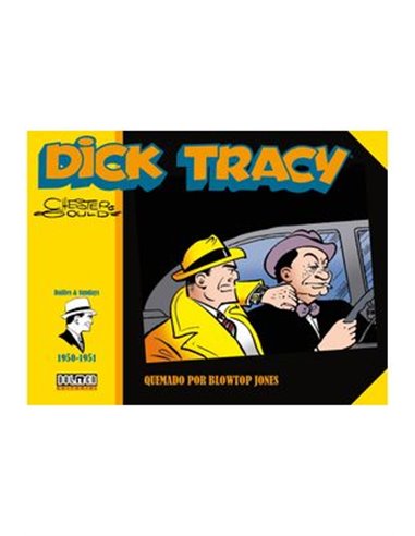 DICK TRACY QUEMADO POR BLOWTOP JONES (1950-1951)