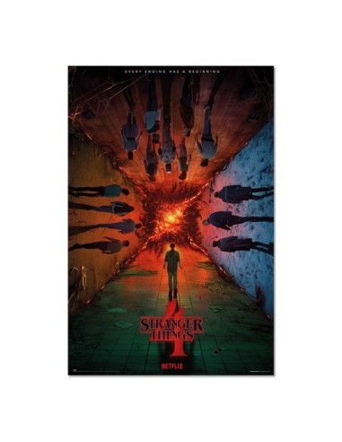 POSTER STRANGER THINGS TEASER SEASON 4