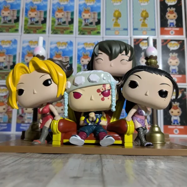 Funko pop Demon Slayer #1944 - Tengen with his Wives (SC2025/Opened/Damaged Box)