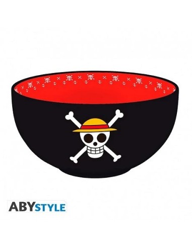 ONE PIECE - Bol - 600 ml - "SKULLS"
