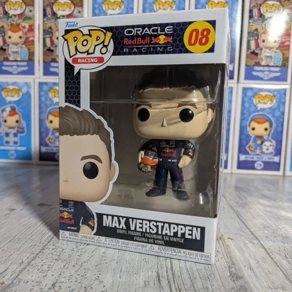 Funko pop Racing #08 - Max Verstappen with Helmet