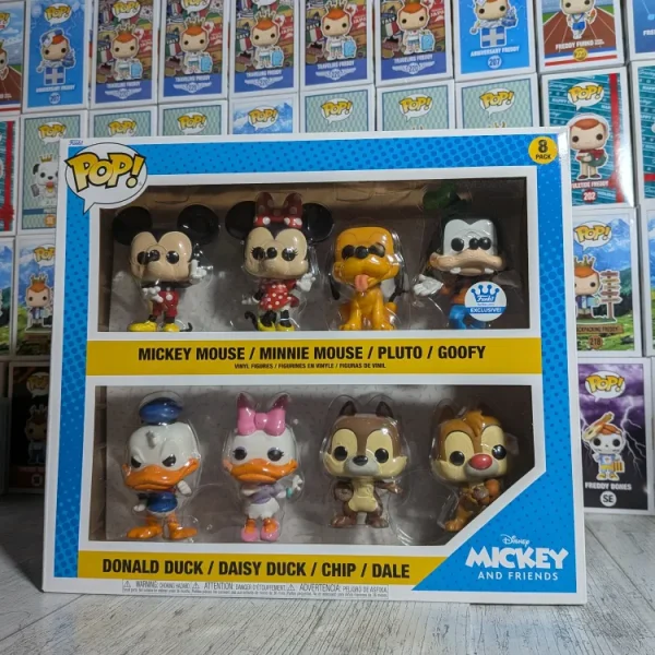Funko Pop Disney - Mickey & Friends (Pack 8)