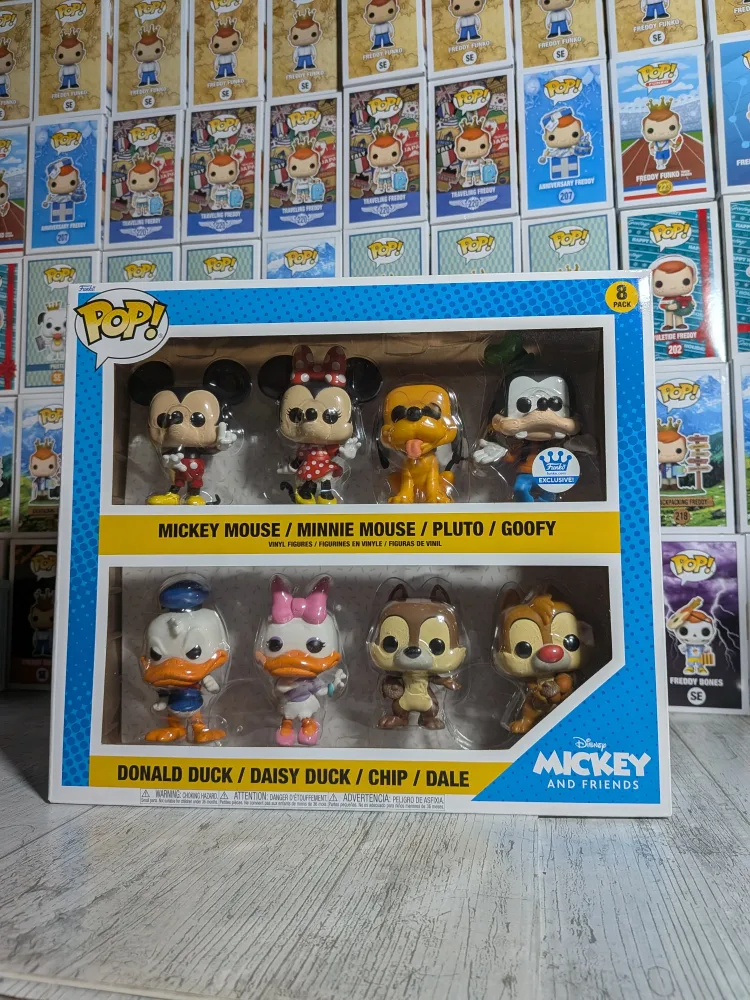 Funko Pop Disney - Mickey & Friends (Pack 8)