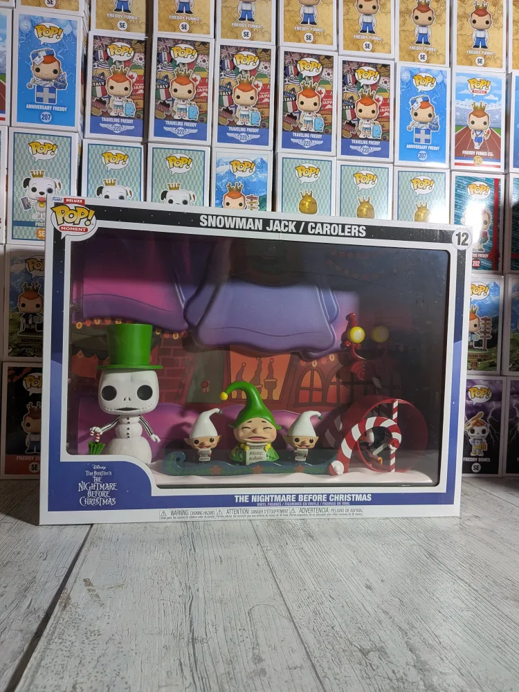 Funko Pop Deluxe Moment - The Nightmare Before Christmas #12 (Snowman Jack / Carolers)