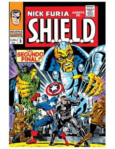 BIBLIOTECA MARVEL 72 NICK FURIA AGENTE DE S.H.I.E.L.D. 03