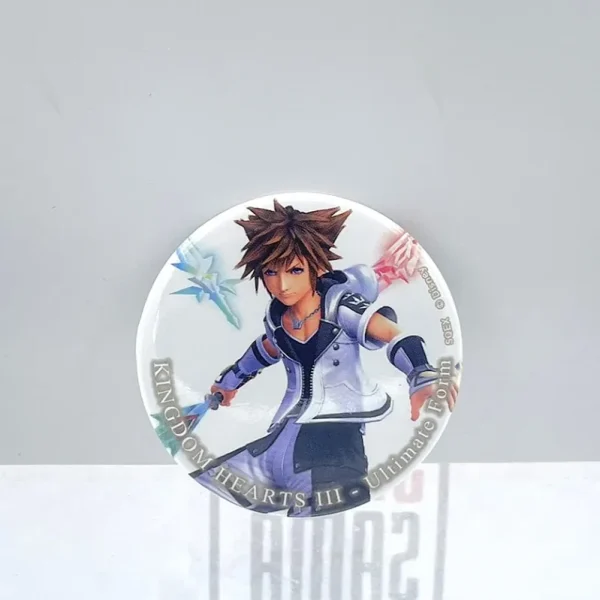 Kingdom Hearts - Sora Ultimate Form metal badge