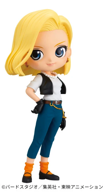 Dragon Ball – Figurine Android 18 Q Posket II Vers,A 14 cm Banpresto