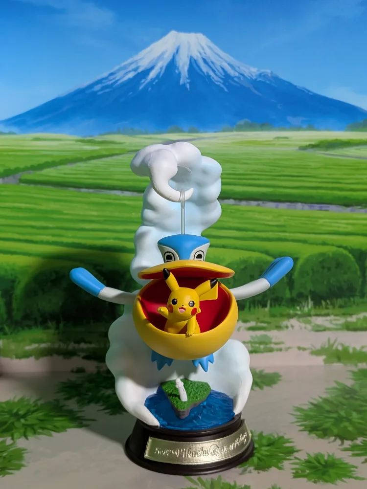 Re-Ment Pokémon Swing Vignette Collection Vol.3 - Pikachu & Bekipan | Pelipper (~10cm)