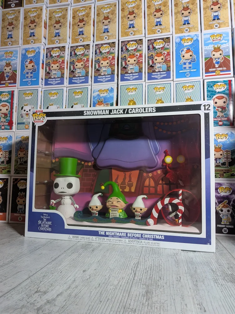 Funko Pop Deluxe Moment - The Nightmare Before Christmas #12 (Snowman Jack / Carolers)