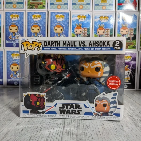 Funko pop Star Wars - Darth Maul vs Ahsoka Tano (GE/Damaged Box)