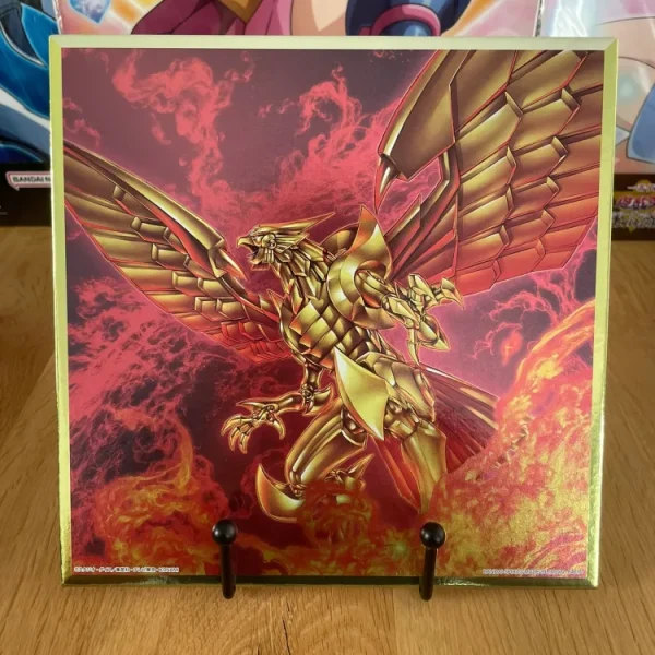 Yu-Gi-Oh! – Shikishi The Winged Dragon of Ra Ichiban Kuji Vol. 4 The Divine Beasts Manifest 20×20 cm