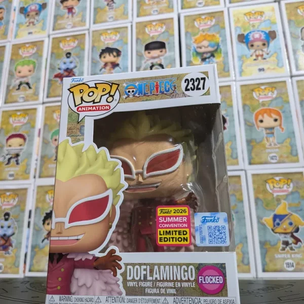 Funko Pop! One Piece #2327 - Donquixote Doflamingo (Summer Convention 2026 Limited Edition/Flocked)