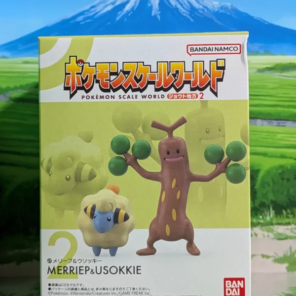 Pokémon Scale World Johto - Wattouat & Simularbre | Mareep & Sudowoodo (Neuf)