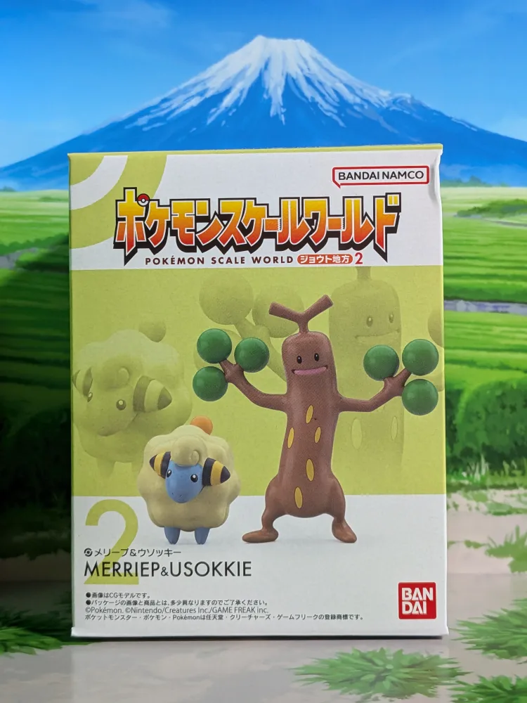 Pokémon Scale World Johto - Wattouat & Simularbre | Mareep & Sudowoodo (Neuf)