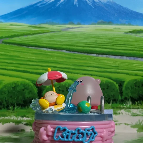 Re-Ment - Kirby in Pop City!! - On s'amuse bien dans l'eau !
