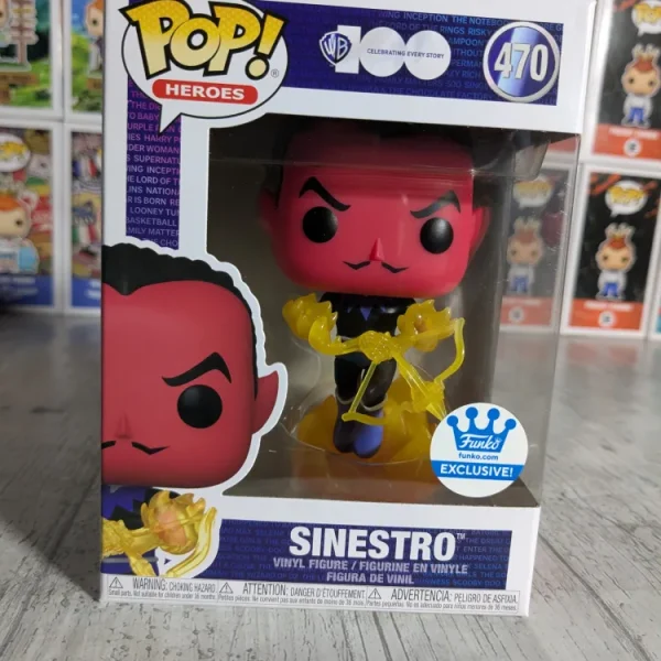 Funko pop Heroes Warner 100 #470 - Sinestro
