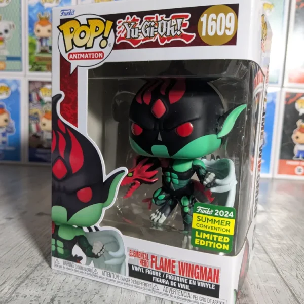 Funko pop Yu-Gi-Oh #1609 - Elemental Hero Flame Wingman (SC2024)