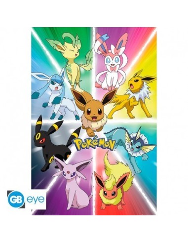 POKEMON - Poster "Eevee Evolution" (91.5x61)