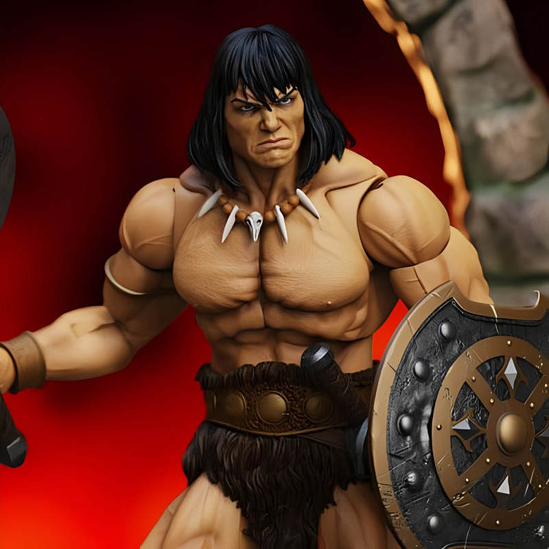 CONAN LE BARBARE Figurine Conan Reaver of the Black Coast Epic H.A.C.K.S. Boss Fight Studio