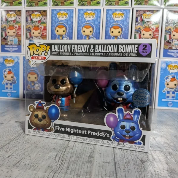 Funko pop Five Nights at Freddy's - Balloon Freddy & Balloon Bonnie