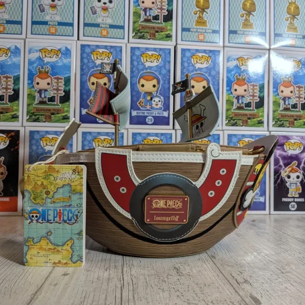Loungefly One Piece - Thousand Sunny Figural Crossbody Bag 🏴‍☠️