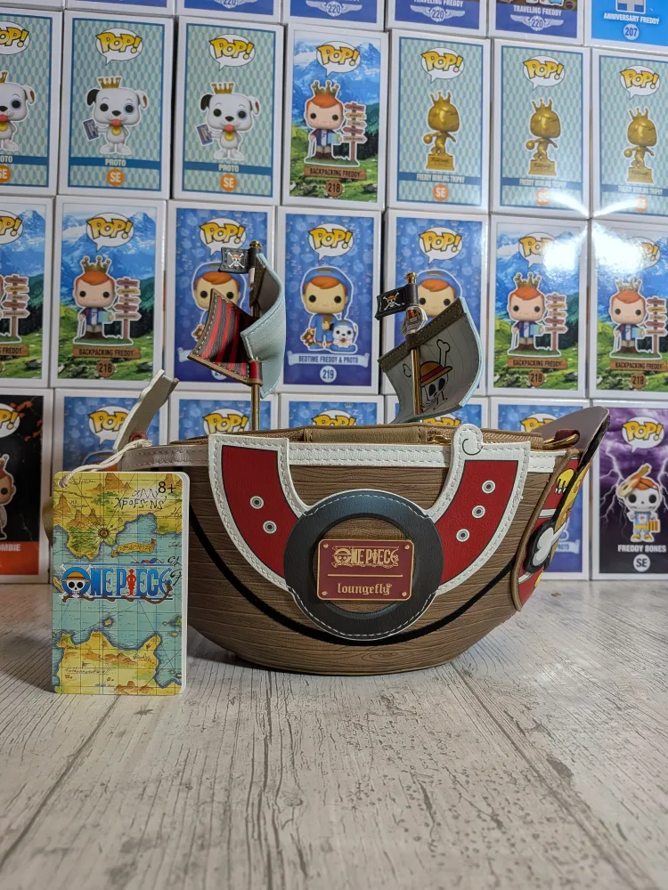 Loungefly One Piece - Thousand Sunny Figural Crossbody Bag 🏴☠️