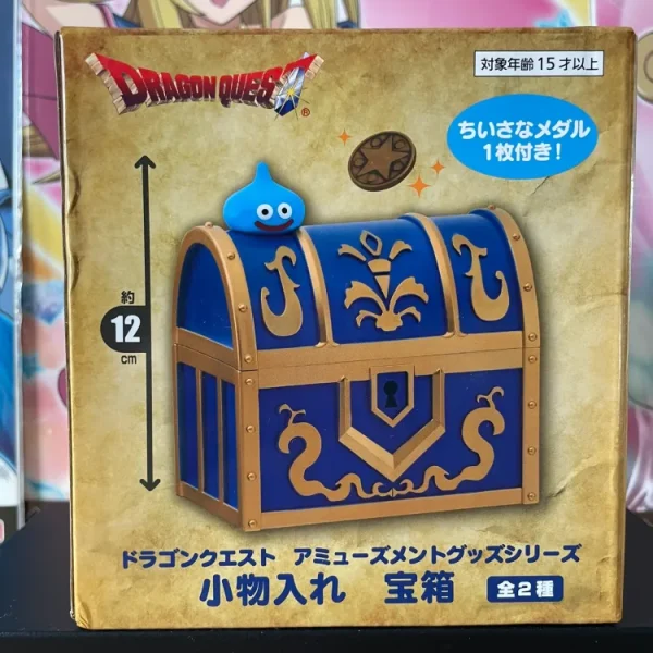 Dragon Quest - Boîte de rangement Slime Coffre Trésor Bleu Rouge 12 cm Square Enix