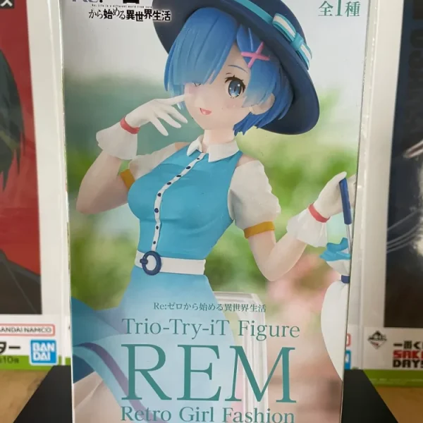 Re:Zero – Rem Trio-Try-iT Retro Girl Fashion Figure 20cm FuRyu