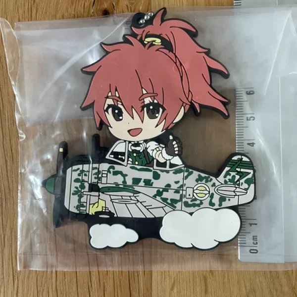 The Magnificent Kotobuki – Reona rubber keyring 8 cm Banpresto