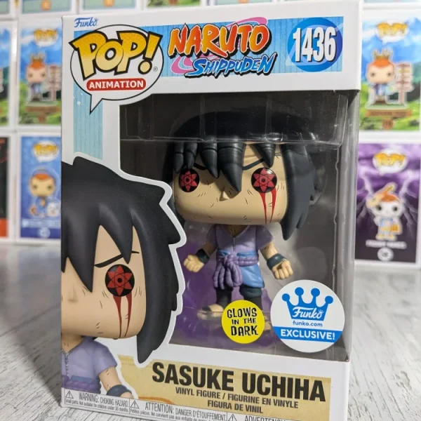 Funko pop Naruto Shippuden #1436 - Sasuke Uchiha (Glow)